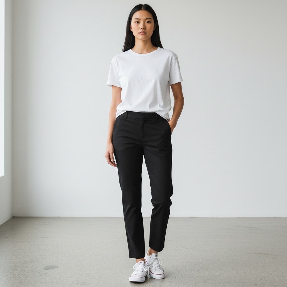 Navy Blue “Auora” Trousers